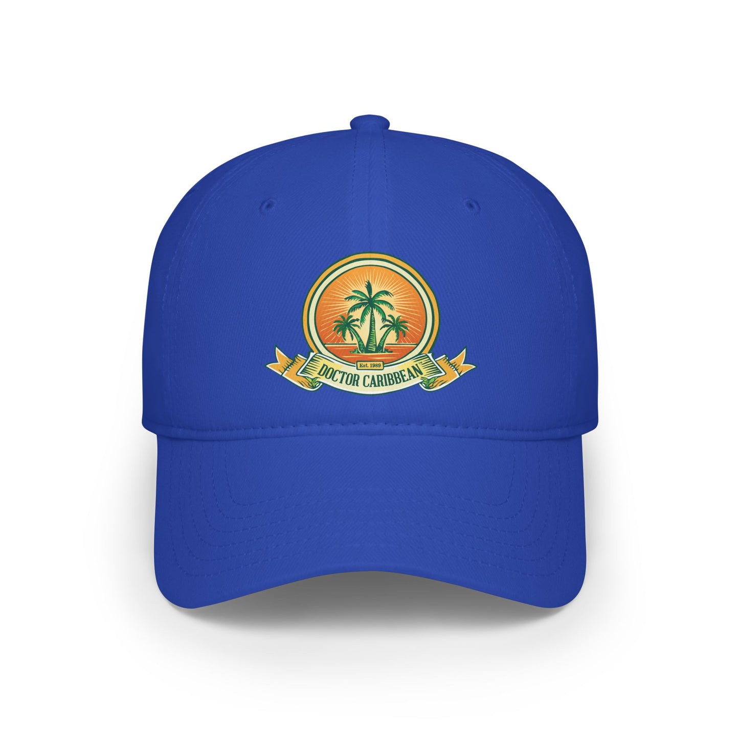 Stylish Low Profile Baseball Cap with Tropical Design - Perfect for Summer Outings and Beach Adventures