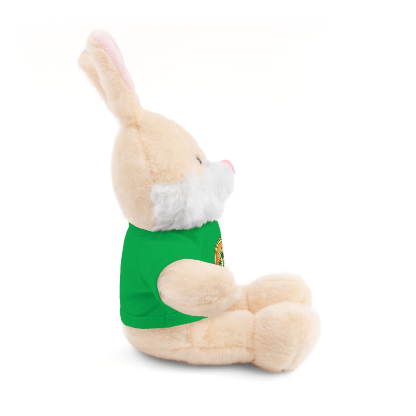 Stuffed Animal with T-Shirt: Cute Gift for Kids, Birthday Present, Plush Toy, Personalized Keepsake, Unique Home Decor