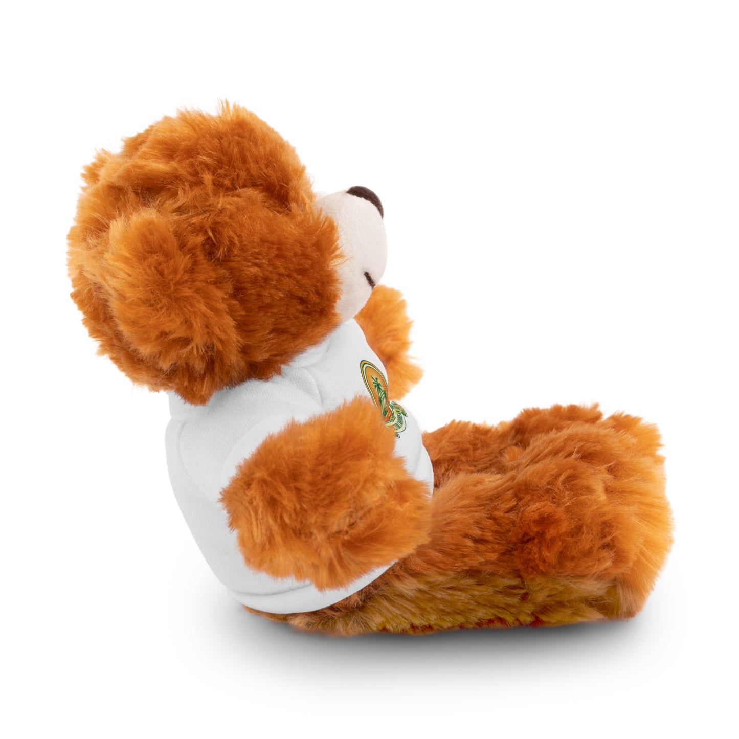 Stuffed Animal with T-Shirt: Cute Gift for Kids, Birthday Present, Plush Toy, Personalized Keepsake, Unique Home Decor
