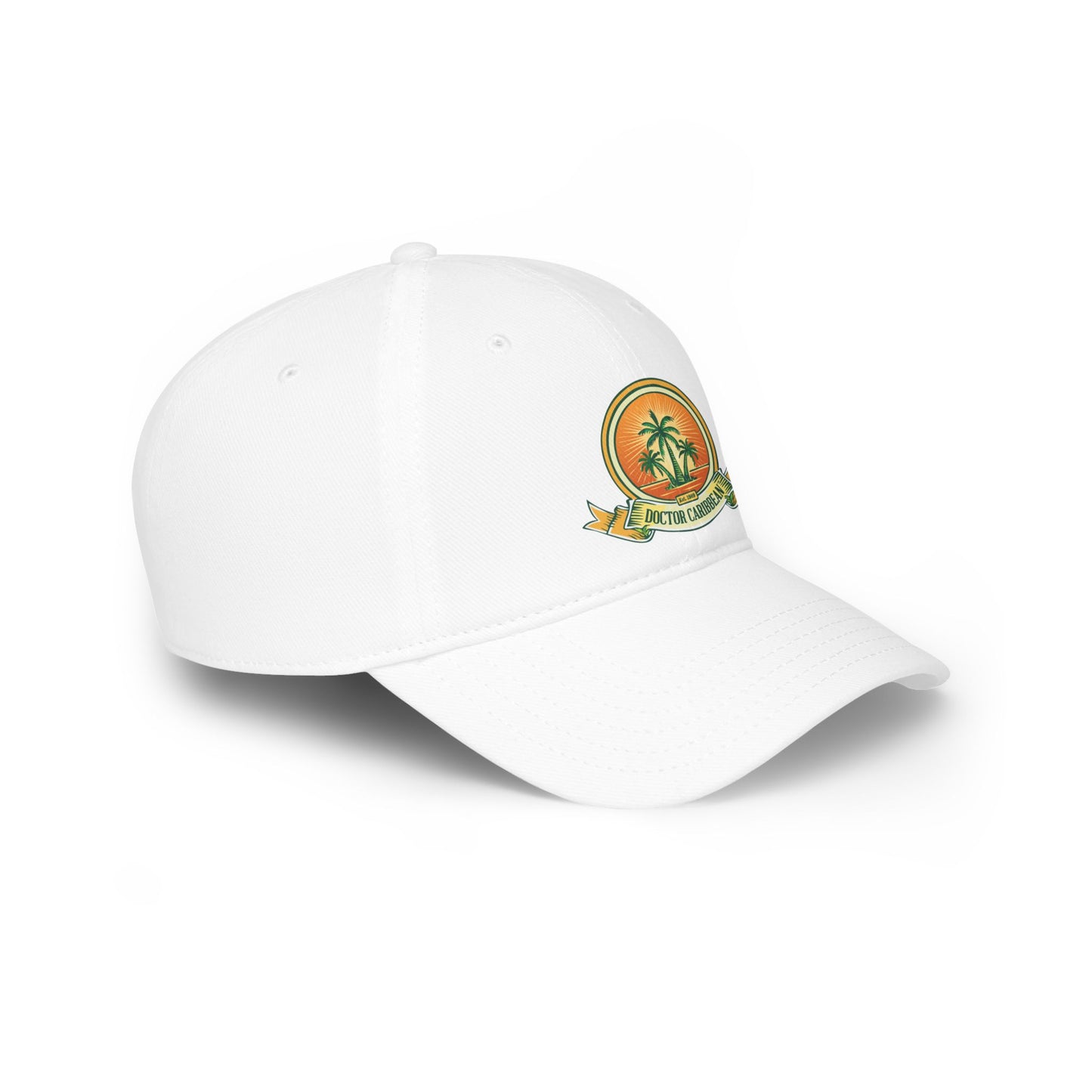 Stylish Low Profile Baseball Cap with Tropical Design - Perfect for Summer Outings and Beach Adventures