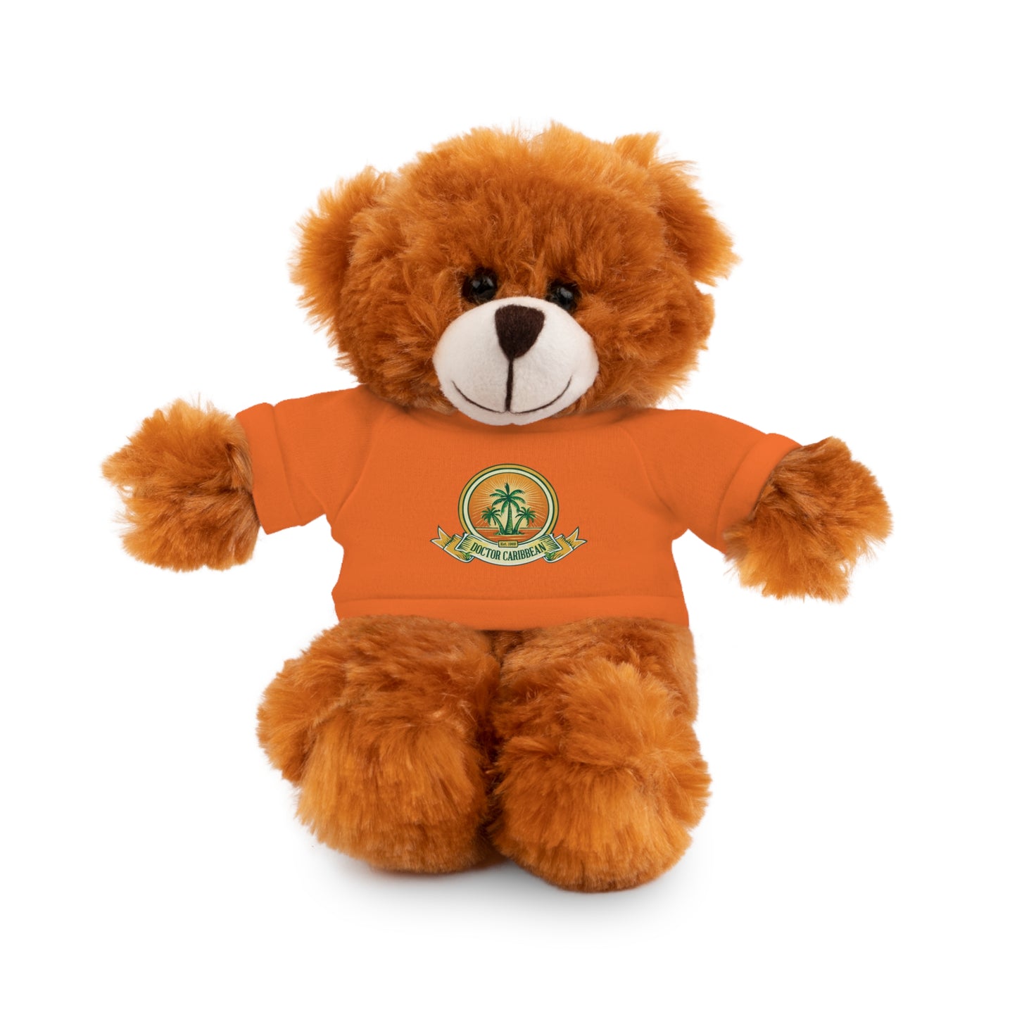 Stuffed Animal with T-Shirt: Cute Gift for Kids, Birthday Present, Plush Toy, Personalized Keepsake, Unique Home Decor
