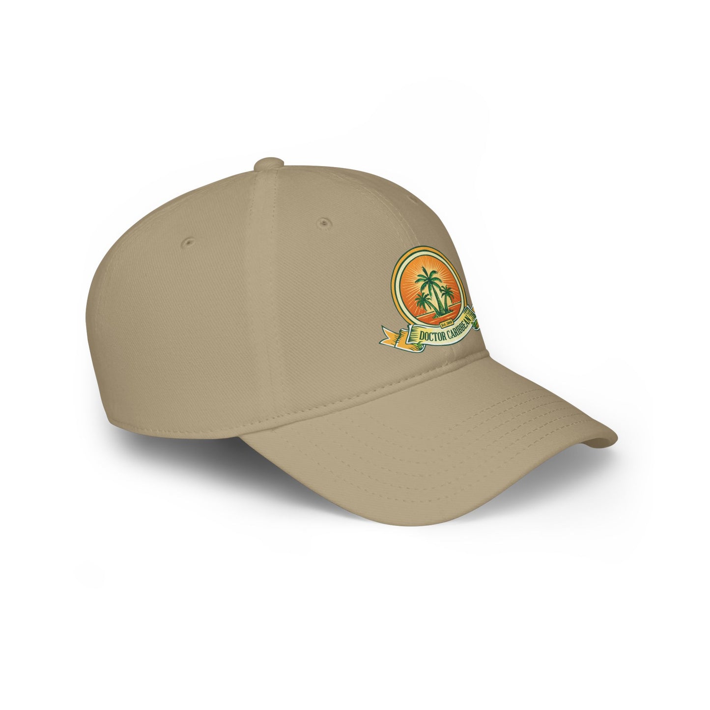 Stylish Low Profile Baseball Cap with Tropical Design - Perfect for Summer Outings and Beach Adventures