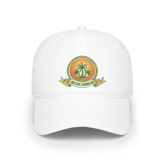 Stylish Low Profile Baseball Cap with Tropical Design - Perfect for Summer Outings and Beach Adventures