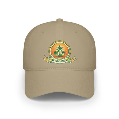 Stylish Low Profile Baseball Cap with Tropical Design - Perfect for Summer Outings and Beach Adventures